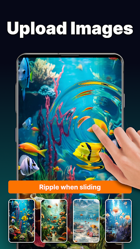 Ripple & 3D Live Wallpaper screenshot 5