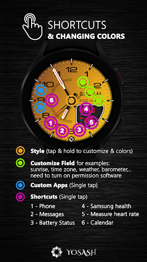 D355 Premium Watch Face screenshot 32