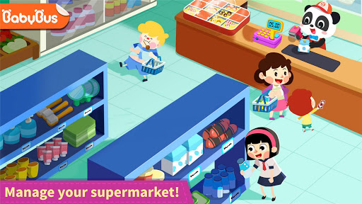 Baby Panda's Town: Supermarket screenshot 3