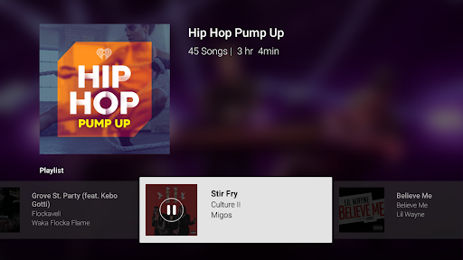 iHeartRadio for Google TV screenshot 6