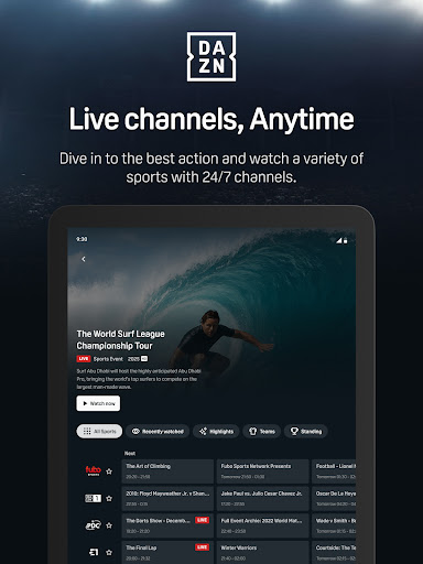 DAZN - Watch Live Sports screenshot 20