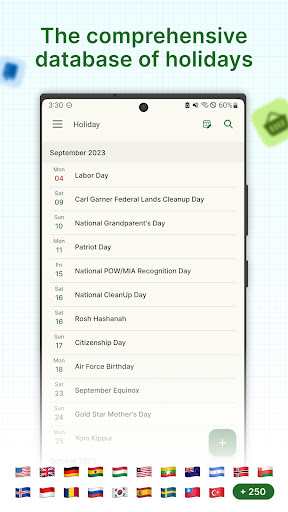 Holiday Calendar screenshot 5