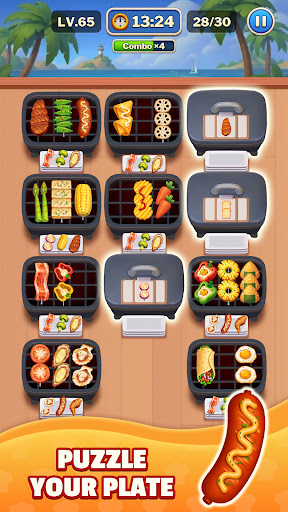 Grill Match - Food Sort Puzzle screenshot 9