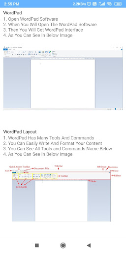 WordPad - Easy To Learn screenshot 6