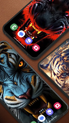 Tiger Live Wallpaper 4K screenshot 5