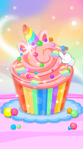 Unicorn Cake Cooking Games 2-6 screenshot 2