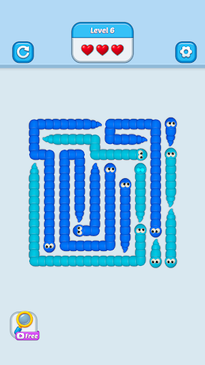 Wiggle Escape: Snake Puzzle screenshot 2