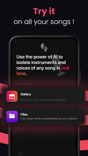 Stemz: AI Tool for Musicians screenshot 1
