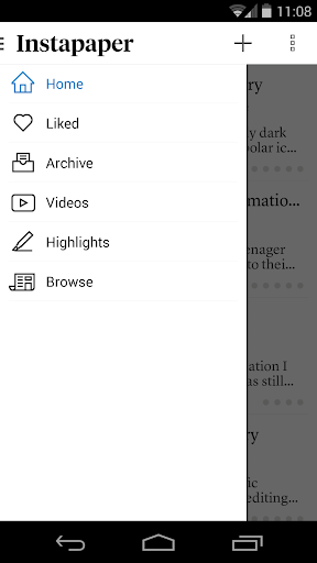 Instapaper screenshot 2