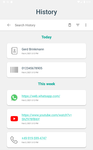 QR Code & Barcode Scanner screenshot 3