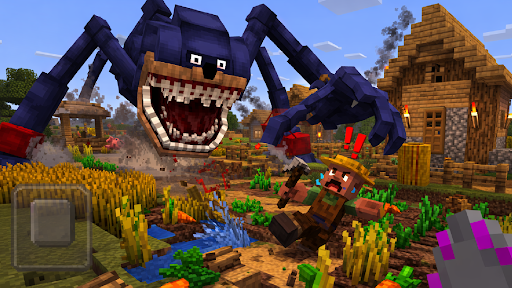 Shin Sonic: Craft World Battle screenshot 1