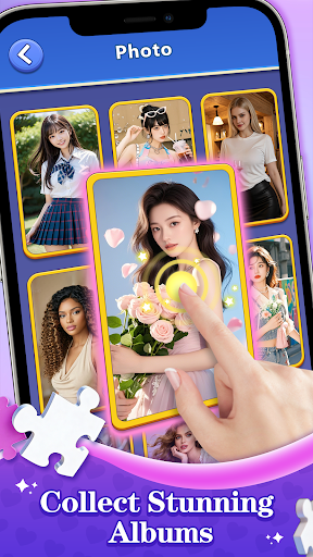 Heartstring Puzzle-Girl Jigsaw screenshot 3
