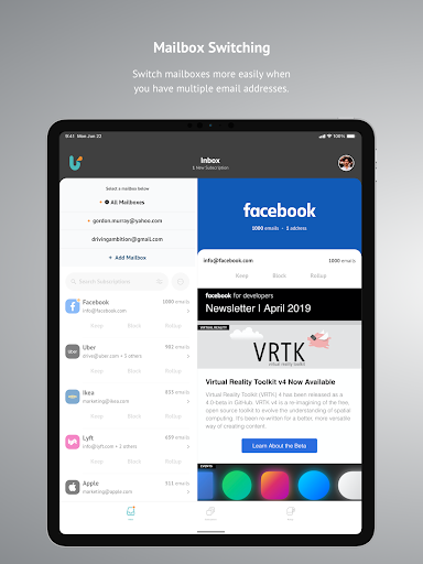 Unroll.Me - Inbox Mail Cleaner screenshot 8