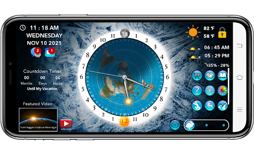 Flat Earth Sun & Moon Clock screenshot 10